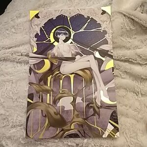 LE 2018 Art Nouveau Style Signed Poster with Gold Accents